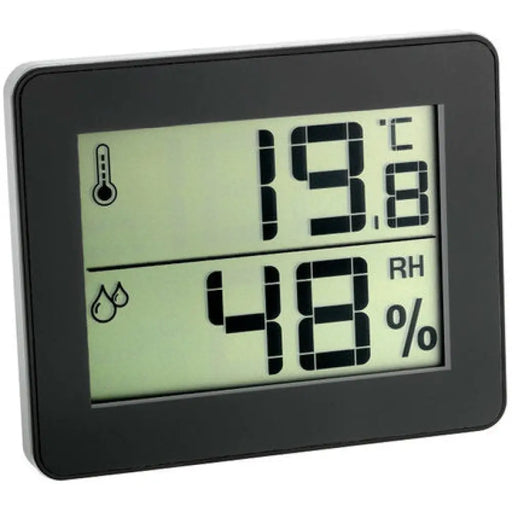 ЦИФРОВ ТЕРМОМЕТЪР ХИГРОМЕТЪР С ИКОНА ЗА КОМФОРТ TFA