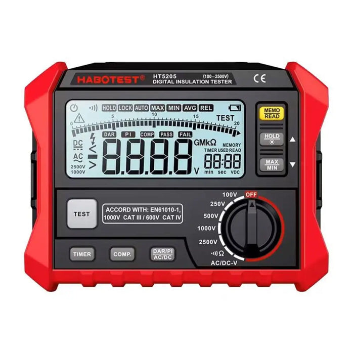 Цифров тестер за изолация Habotest HT5205