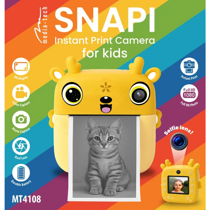Цифрова детска камера с термопринтер SNAPI MT4108