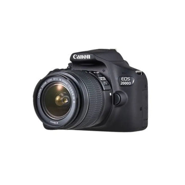 Цифрова камера Canon 2000D + EF S 18 55mm Черен