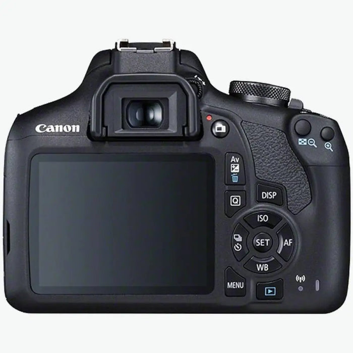 Цифрова камера Canon 2000D + EF S 18 55mm Черен