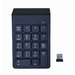 Цифрова клавиатура GEMBIRD KPD-W-02 Черен Безжичен