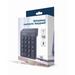 Цифрова клавиатура GEMBIRD KPD-W-02 Черен Безжичен
