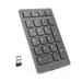 Цифрова клавиатура Lenovo 4Y41C33791 Черен Сив