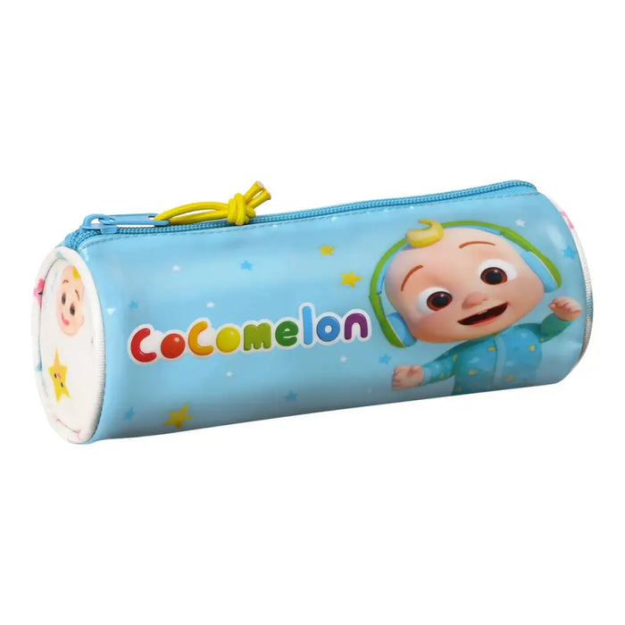 Цилиндричен ученически несесер CoComelon Бял Многоцветен