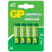Цинк карбонова батерия GP R6 GREENCELL 15G-U4 /4 бр.