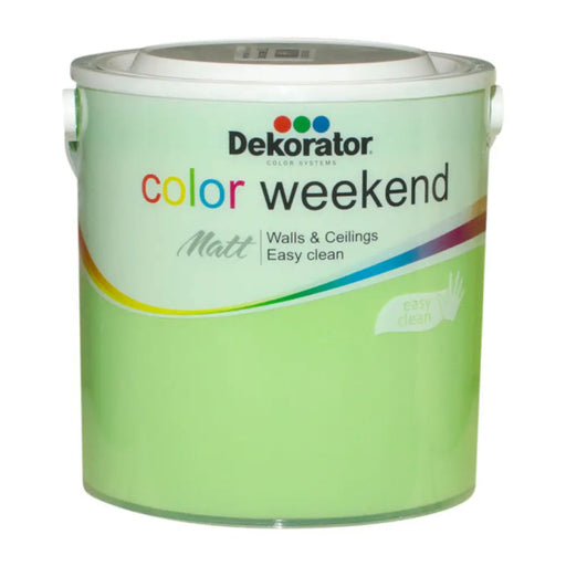 ЦВЕТЕН ЛАТЕКС MAT СВЕЖА ТРЕВА 2.5 L DEKORATOR