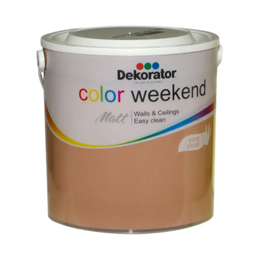ЦВЕТЕН ЛАТЕКС MAT ТЕЧЕН ШОКОЛАД 2.5 L DEKORATOR