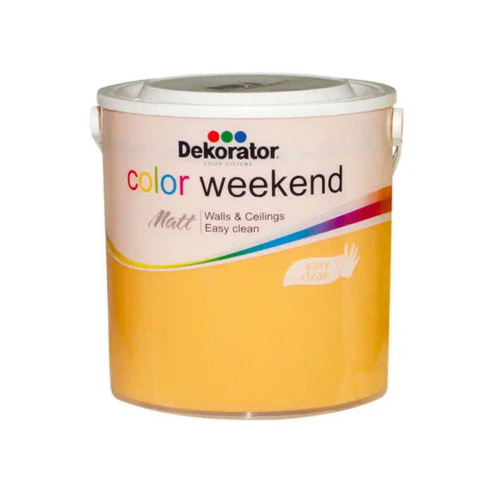 ЦВЕТЕН ЛАТЕКС MAT ШАФРАН 2.5 L DEKORATOR