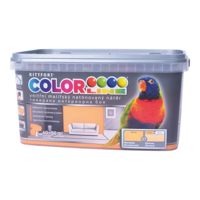 ЦВЕТЕН ЛАТЕКС ЦВЯТ КАЙСИЯ 4 KG COLOR LINE