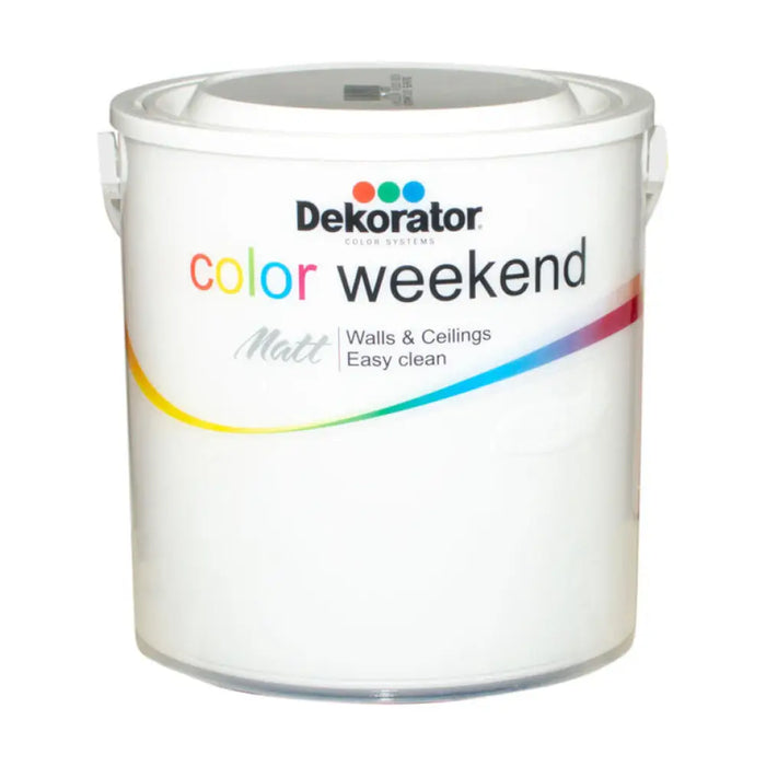 ЦВЕТЕН ЛАТЕКС MAT АЛПИЙСКО БЯЛО 2.5 L DEKORATOR