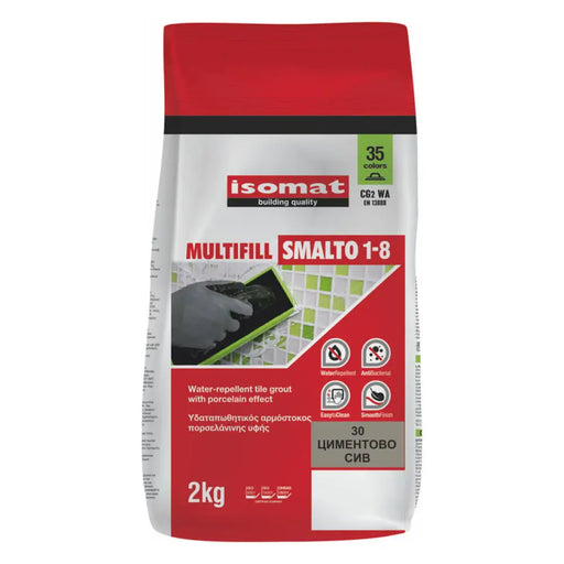 ЦВЕТНА ФУГИРАЩА СМЕС ЗА ВЪТРЕШНА И ВЪНШНА УПОТРЕБА ISOMAT