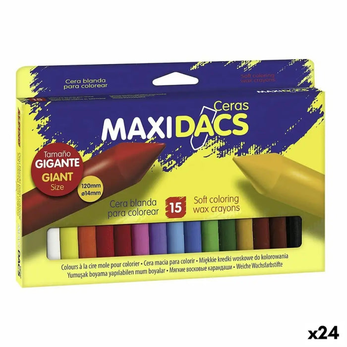 Цветни моливи Alpino Maxidacs Многоцветен (24 броя)