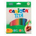 Цветни моливи Carioca Tita Многоцветен 24 Части (6 броя)