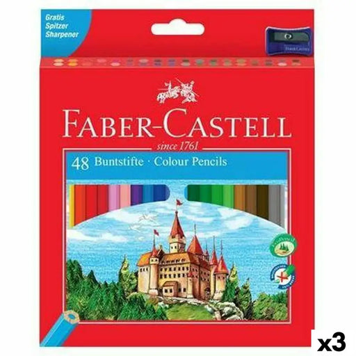 Цветни моливи Faber-Castell Многоцветен 3 Части