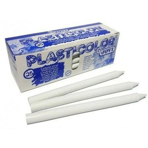 Цветни моливи Jovi Plasticolor Бял 25 Части