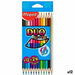 Цветни моливи Maped Duo Color’ Peps Многоцветен 12 Части