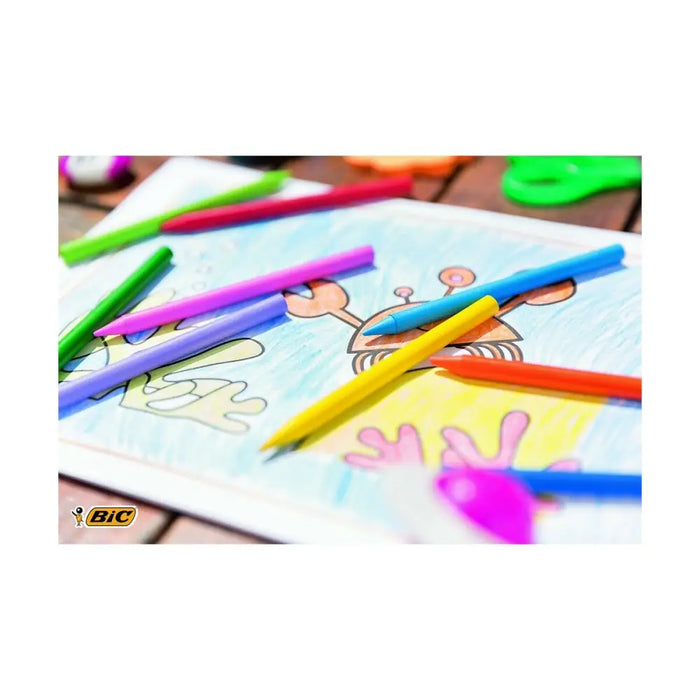 Цветни моливи Plastidecor Kids Кутия Многоцветен