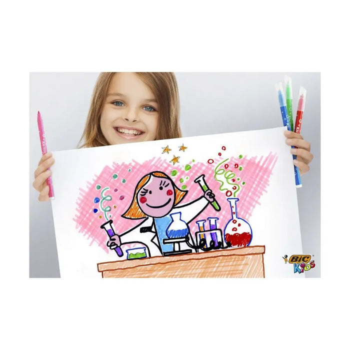 Цветни моливи Plastidecor Kids Кутия Многоцветен