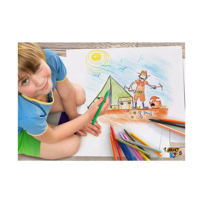 Цветни моливи Plastidecor Kids Кутия Многоцветен