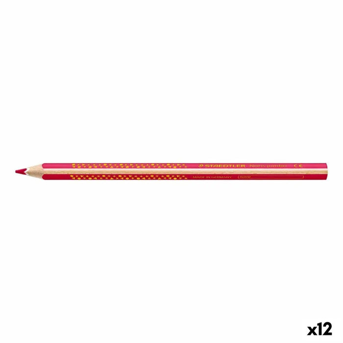 Цветни моливи Staedtler Jumbo Noris Розов (12 броя)
