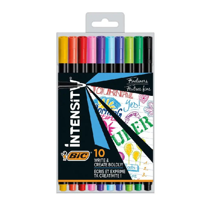ЦВЕТНИ ТЪНКОПИСЦИ INTENSITY CLASSIC 10 BIC