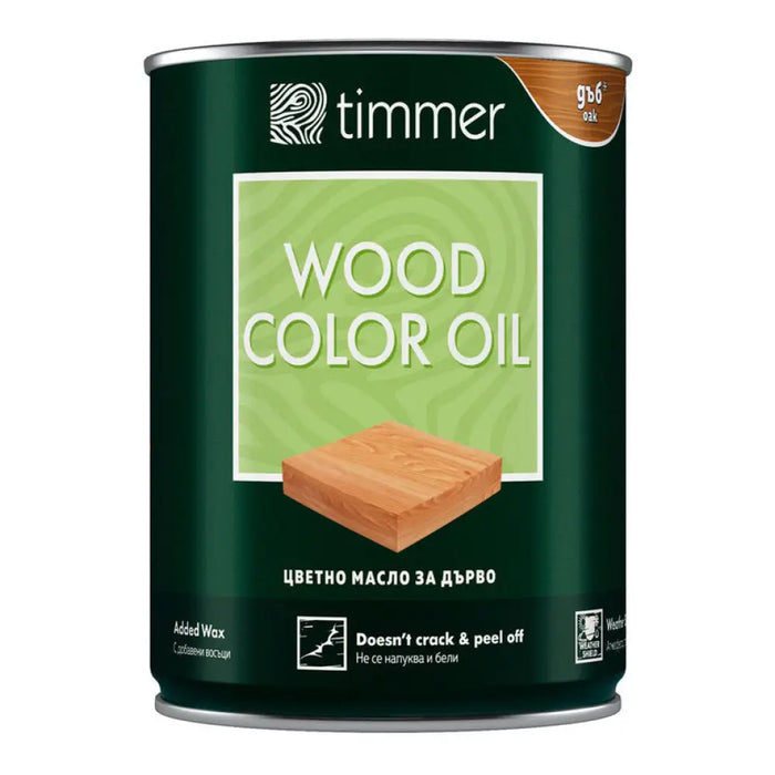 ЦВЕТНО МАСЛО ЗА ДЪРВО ПАЛИСАНДЪР 750 ML TIMMER