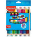 Цветни моливи Maped Duo Color’ Peps Многоцветен 18 Части