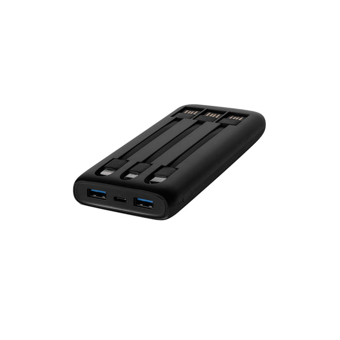 ВЪНШНА БАТЕРИЯ TTEC PowerSlim Trio 10 Ah Black