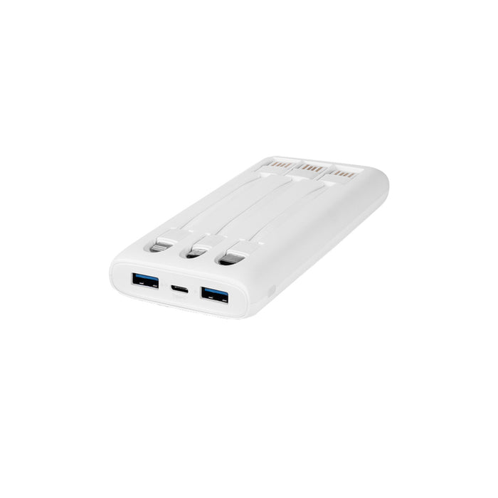 ВЪНШНА БАТЕРИЯ TTEC PowerSlim Trio 10 Ah White