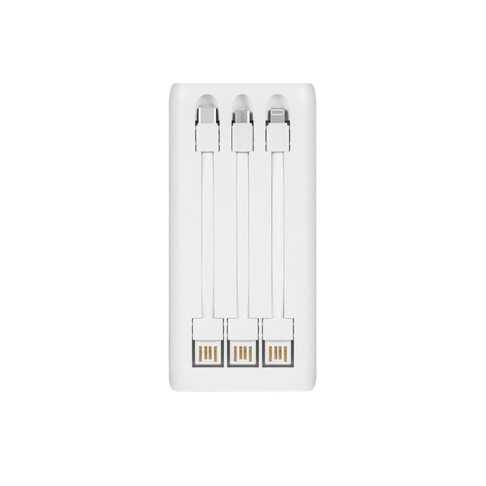ВЪНШНА БАТЕРИЯ TTEC PowerSlim Trio 10 Ah White
