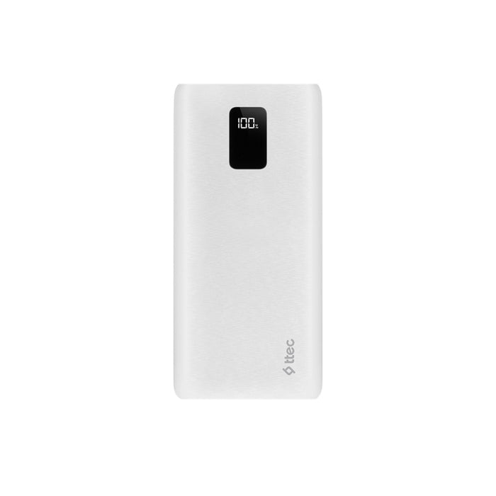 ВЪНШНА БАТЕРИЯ TTEC PowerSlim Trio 20 Ah White