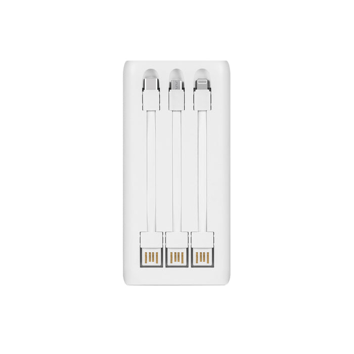 ВЪНШНА БАТЕРИЯ TTEC PowerSlim Trio 20 Ah White