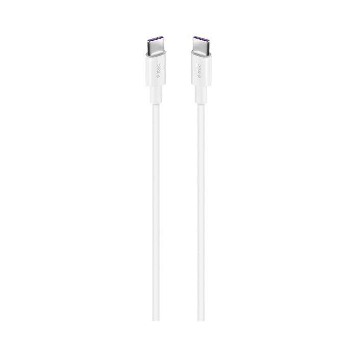 КАБЕЛ TTEC TYPE-C 1.5 m 100w WHITE