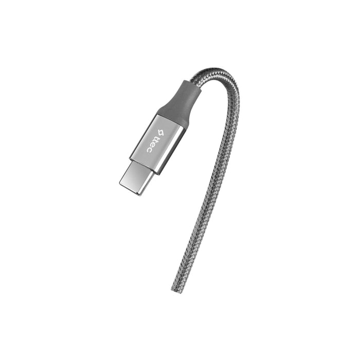 КАБЕЛ TTEC ALUMI TYPE-C 1.5 m 100w GREY