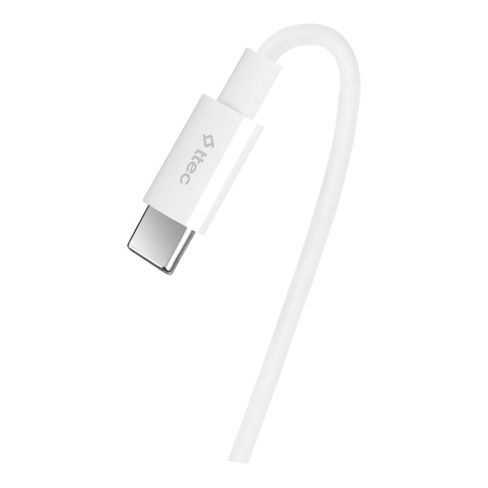 КАБЕЛ TTEC TYPE-C 30CM 65W WHITE