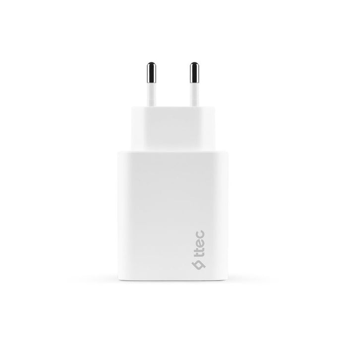 ЗАРЯДНО 220V TTEC 30W PD WHITE