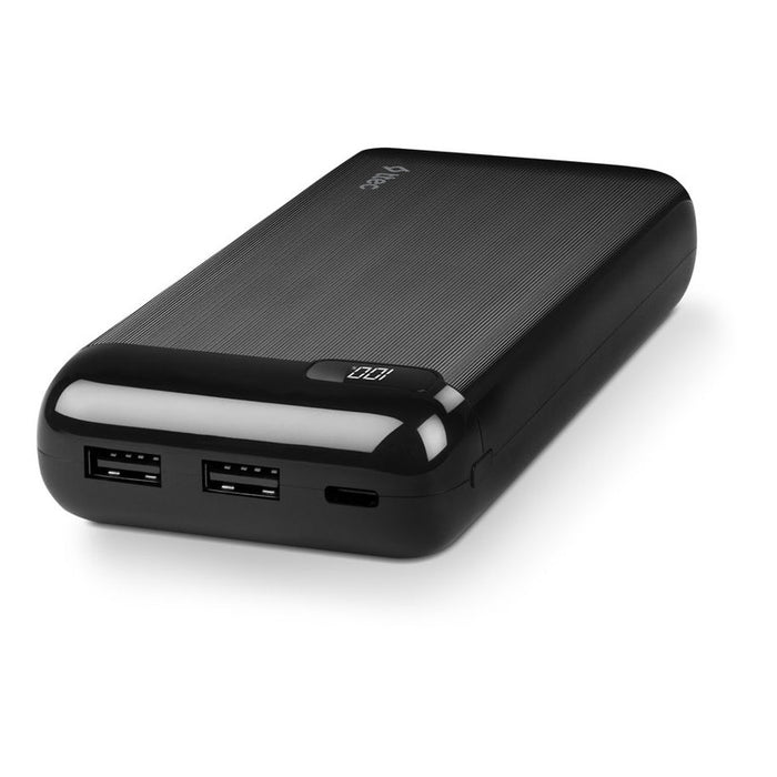 ВЪНШНА БАТЕРИЯ TTEC PowerSlim LCD 20000 mAh Black