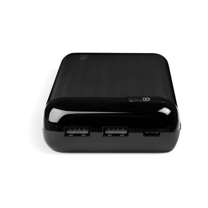 ВЪНШНА БАТЕРИЯ TTEC PowerSlim LCD 20000 mAh Black