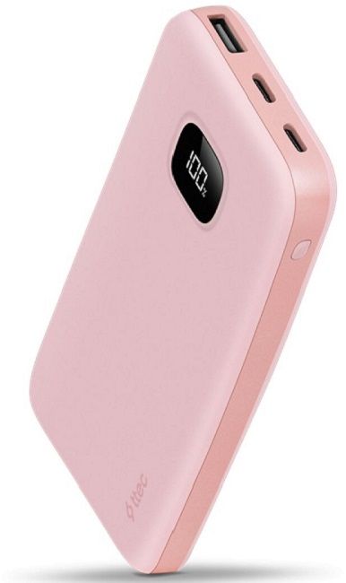 Портативна батерия ttec - ChargeUp Pro, 20 000 mAh, розова