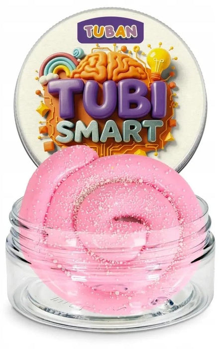 Сензорна маса за моделиране Tuban - Tubi Smart, 50 g, Milky Pink