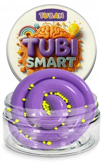 Сензорна маса за моделиране Tuban - Tubi Smart, Alien, 50 g, лилава