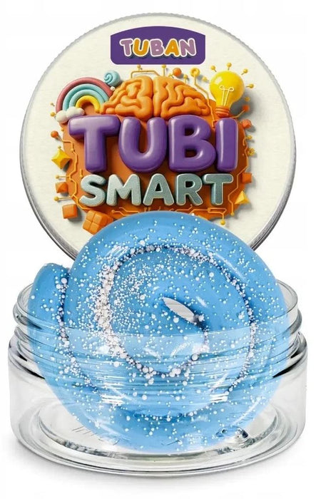 Сензорна маса за моделиране Tuban - Tubi Smart, 50 g, Blue sky