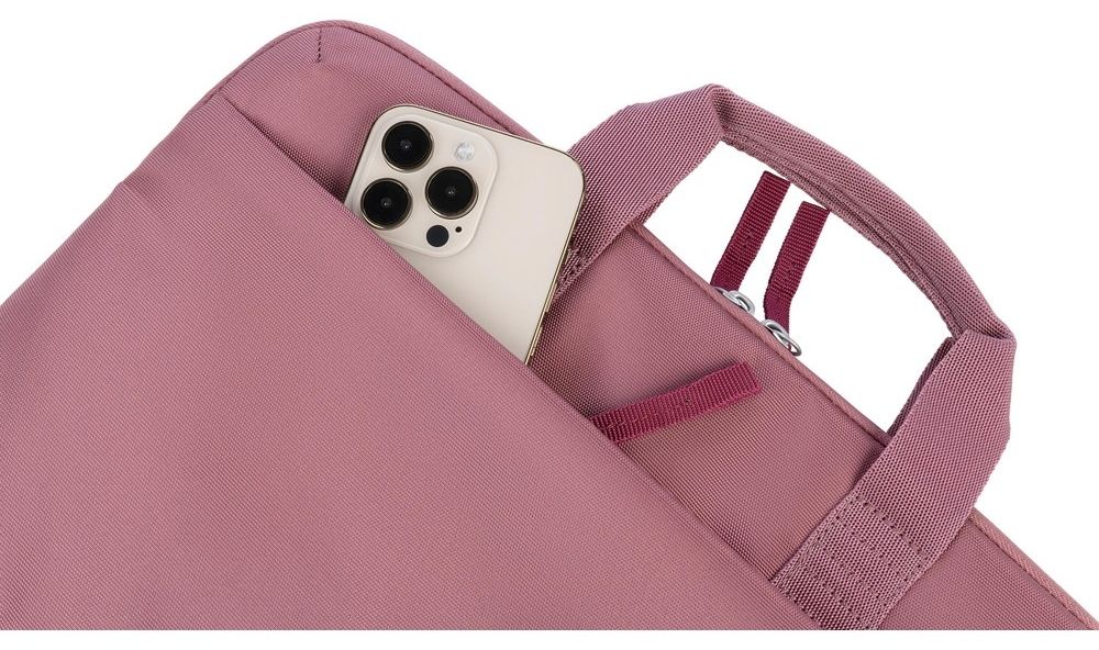 Чанта за лаптоп Tucano - Smilza, за 14''/MacBook Air 15'', розова