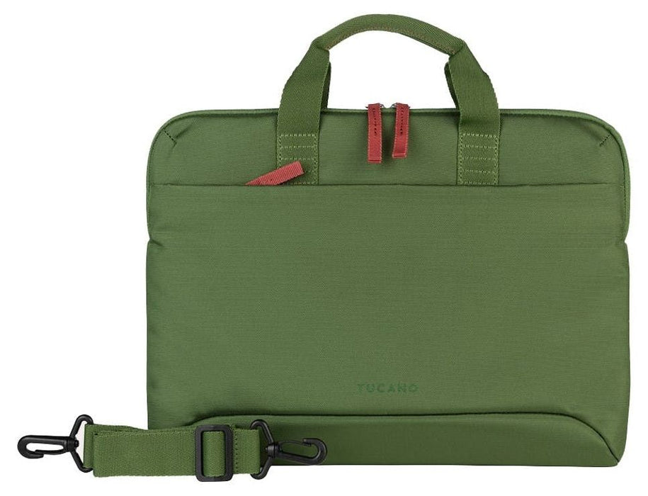 Чанта за лаптоп Tucano - Smilza, за 14''/MacBook Air 15'', зелена
