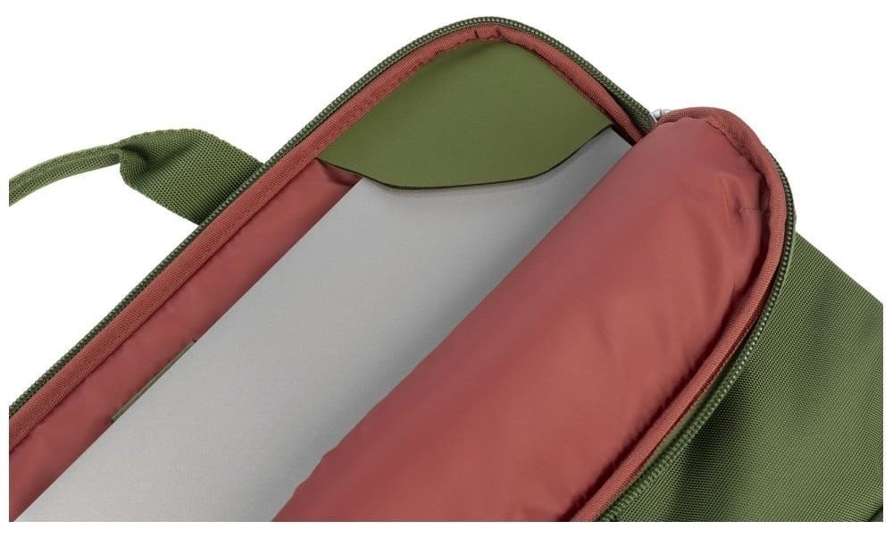 Чанта за лаптоп Tucano - Smilza, за 14''/MacBook Air 15'', зелена