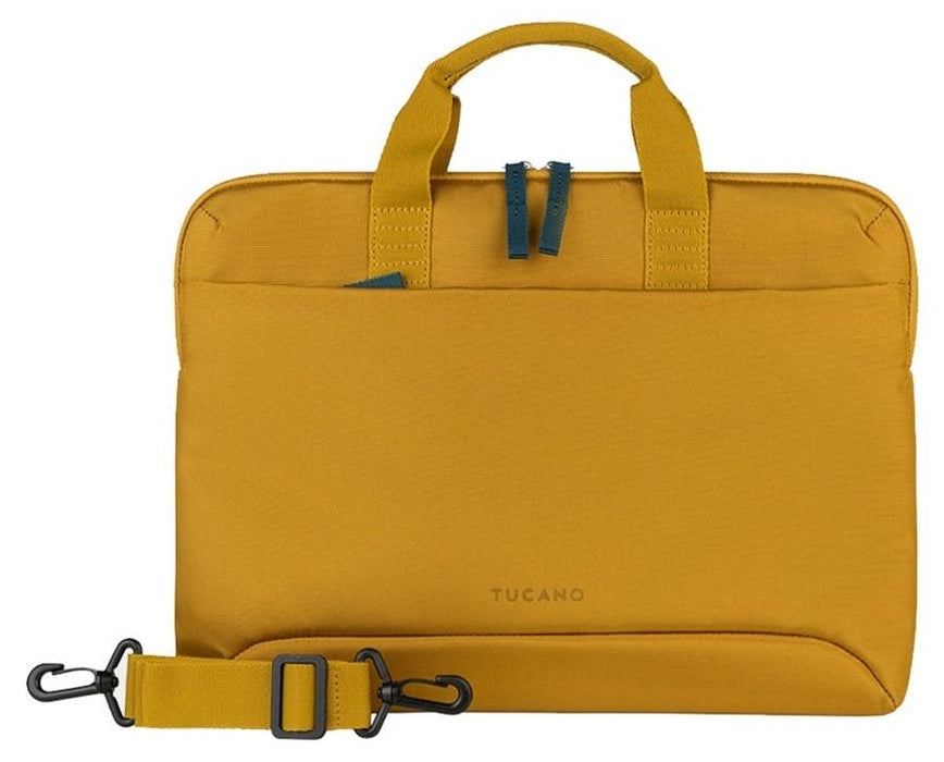 Чанта за лаптоп Tucano - Smilza, за 14''/MacBook Air 15'', жълта