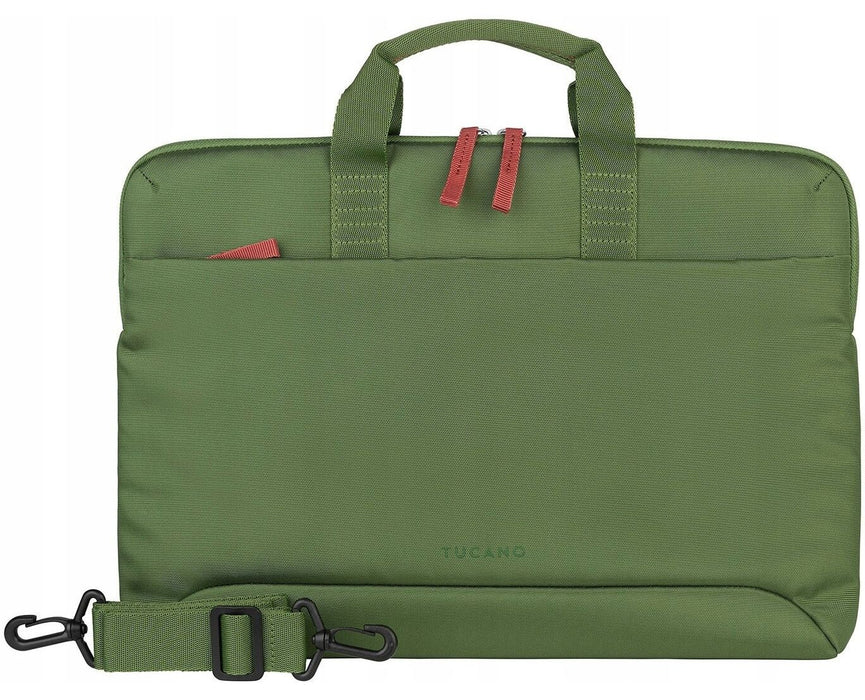 Чанта за лаптоп Tucano - Smilza, за 15.6"/MacBook Pro 16", зелена