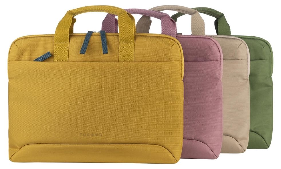 Чанта за лаптоп Tucano - Smilza, за 15.6"/MacBook Pro 16", жълта