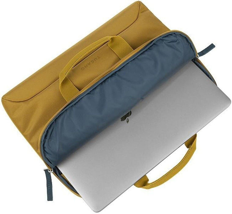 Чанта за лаптоп Tucano - Smilza, за 15.6"/MacBook Pro 16", жълта